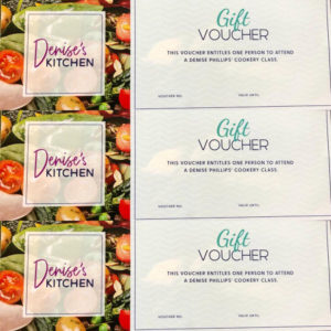 Denise Phillips’ School of Cookery Gift Voucher