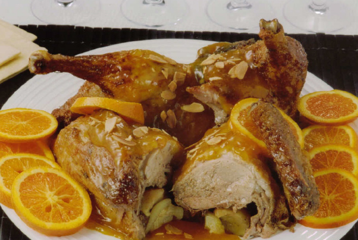 13 Roast Duck With Orange Sauce 