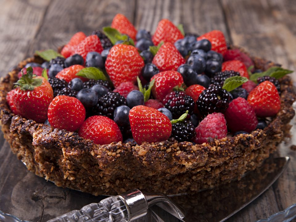 Berry and Almond Tart